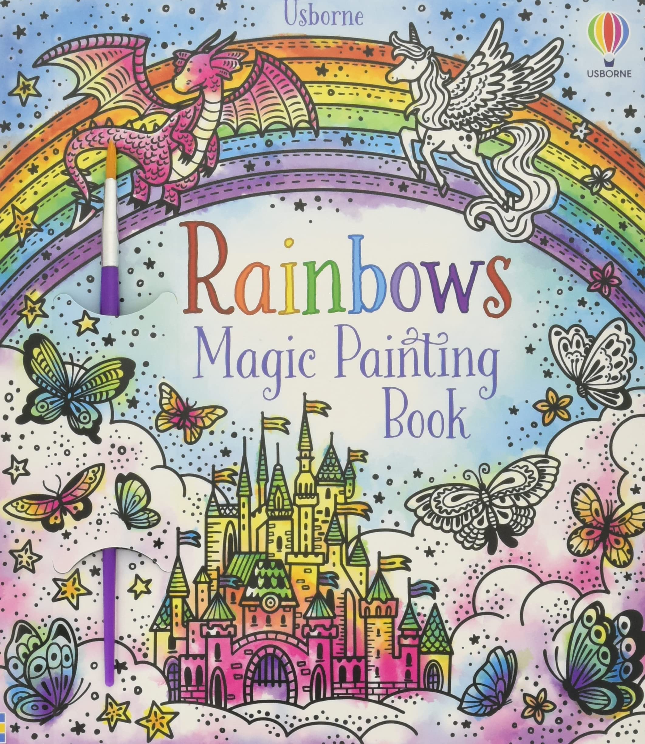Rainbows. Magic Painting Book | Abigail Wheatley