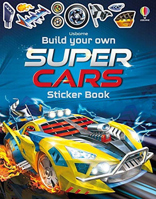 Build Your Own Supercars Sticker Book | Tudhope Simon