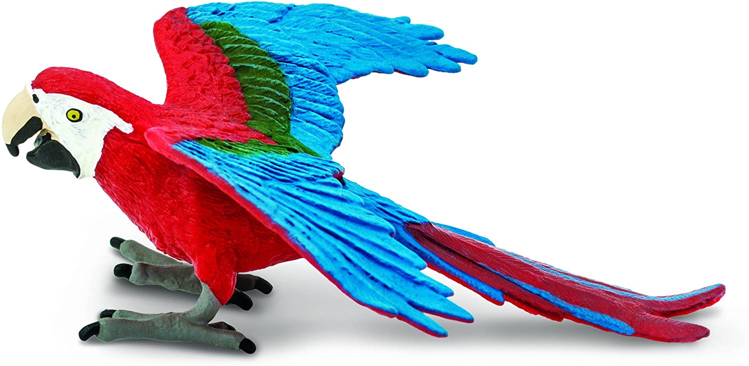 Figurina - Green Winged Macaw | Safari - 6 | YEO