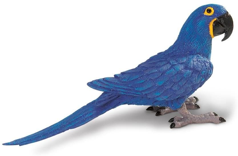 Figurina - Wings of the World Hyacinth Macaw | Safari - 8 | YEO