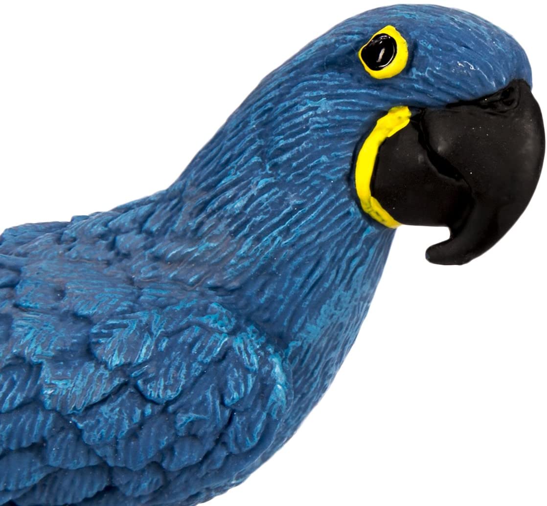 Figurina - Wings of the World Hyacinth Macaw | Safari - 3 | YEO