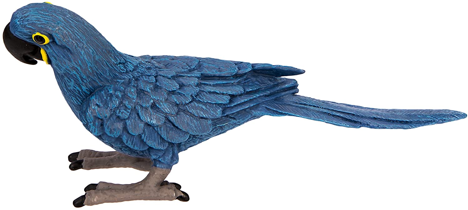 Figurina - Wings of the World Hyacinth Macaw | Safari - 5 | YEO