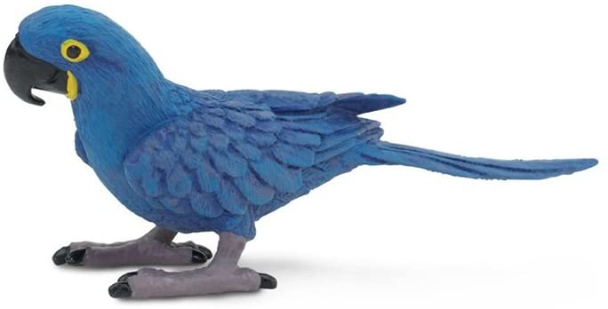 Figurina - Wings of the World Hyacinth Macaw | Safari - 7 | YEO