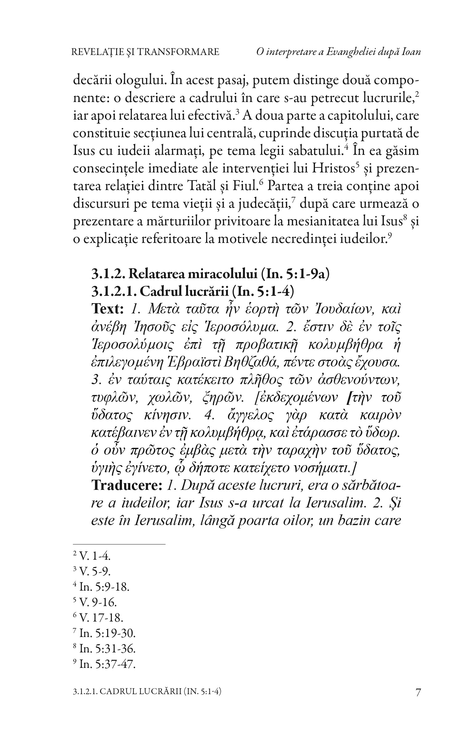 Revelatie si transformare: O interpretare a Evangheliei dupa Ioan. Volumul II | Dan Tomulet - 3 | YEO