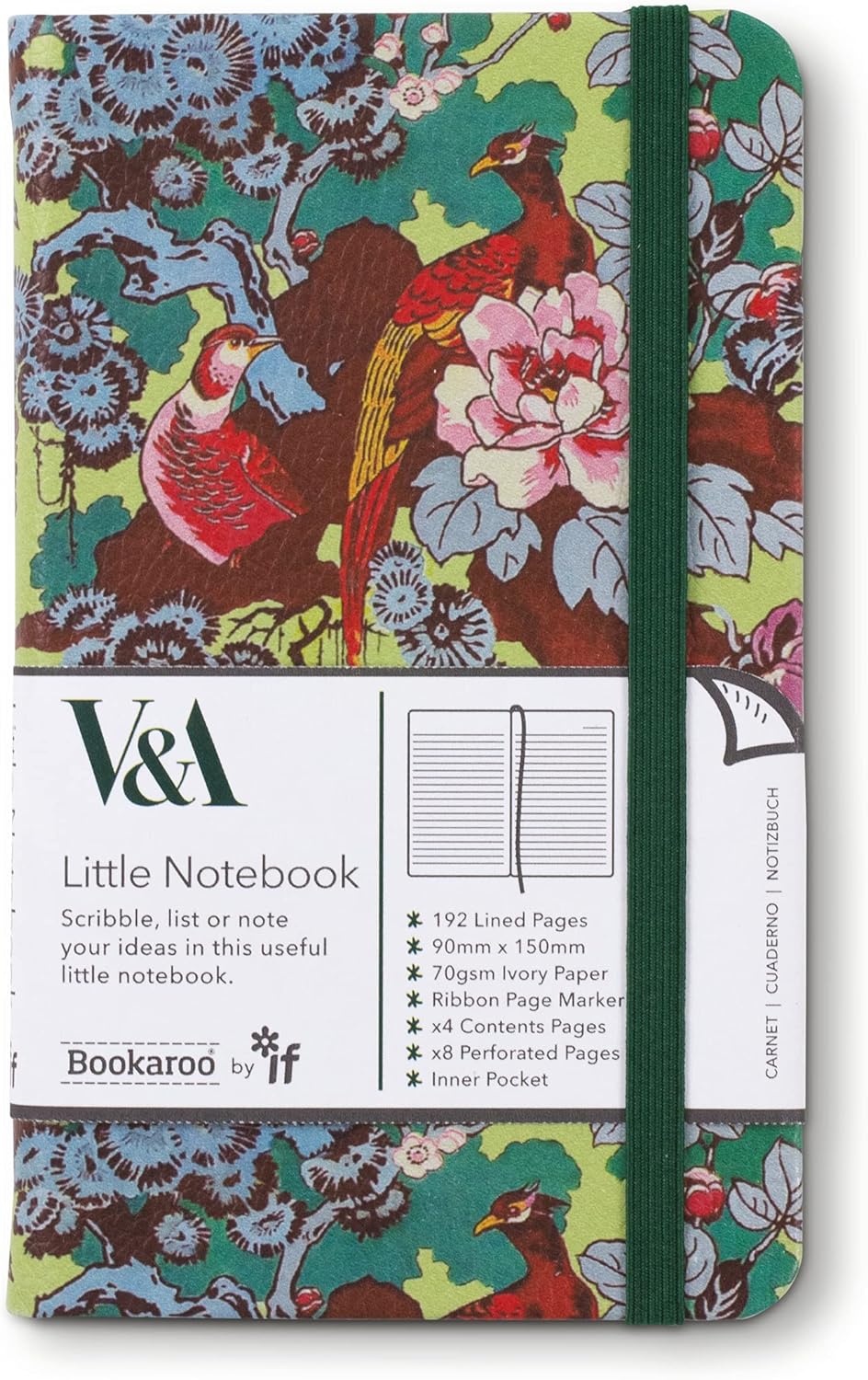 Carnet A6 - V&A Bookaroo - Sundour Pheasant | If (That Company Called)