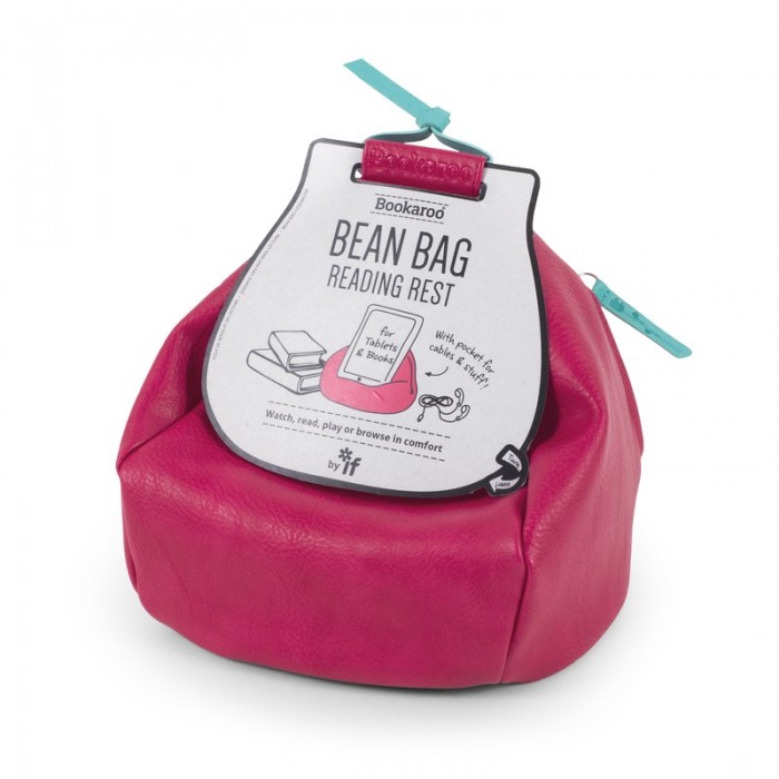 Suport pentru carte roz - Bookaroo Bean Bag Reading Rest | If (That Company Called)