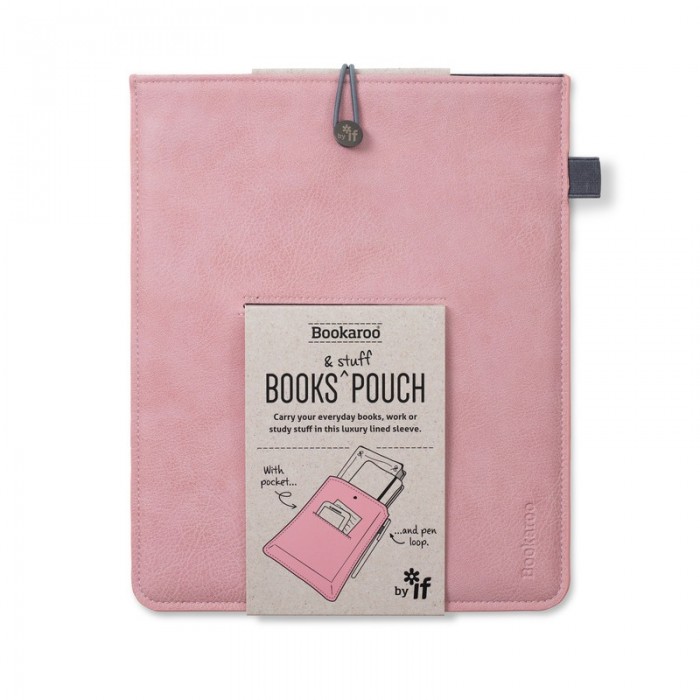 Husa pentru carte & accesorii roz pal - Bookaroo Books & Stuff Pouch | If (That Company Called) image
