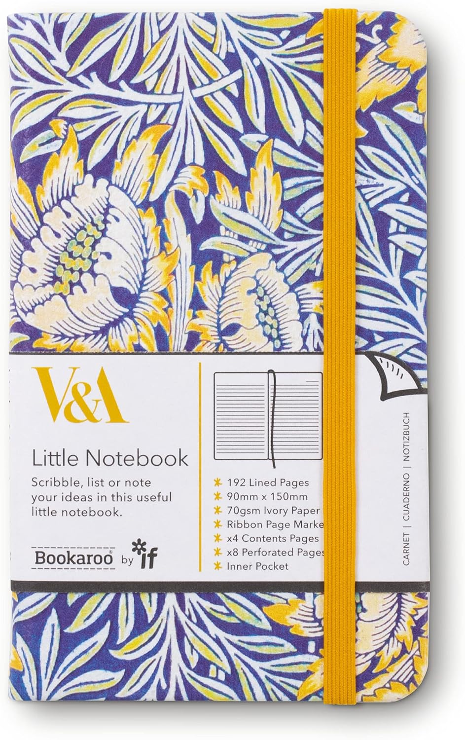 Carnet A6 - V&A Bookaroo - Morris Tulip & Willow | If (That Company Called)