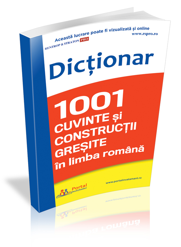 Dictionar 1001 cuvinte si constructii gresite in limba romana | Doru Olteanu, Ana Olteanu