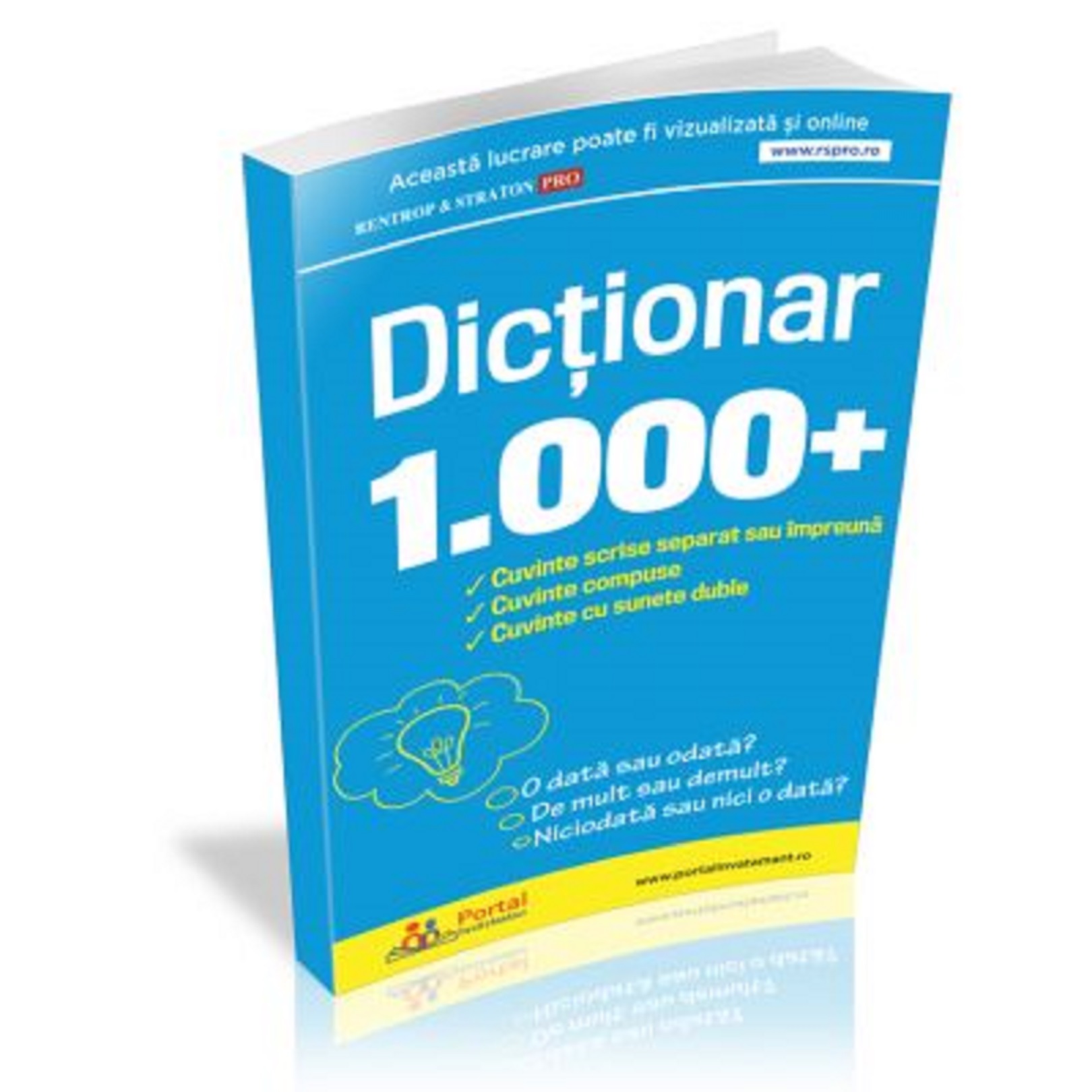 Dictionar 1000+ cuvinte scrise separat sau impreuna | Ligia-Monica Cristea carturesti.ro imagine 2022