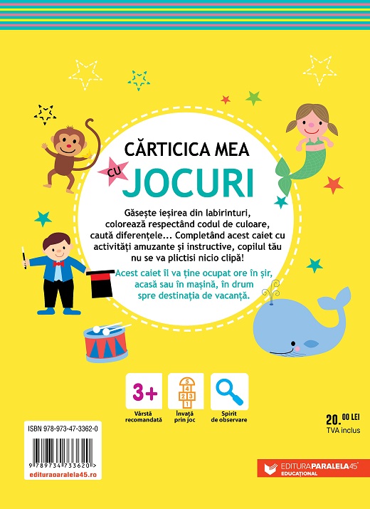 Carticica mea cu jocuri  |