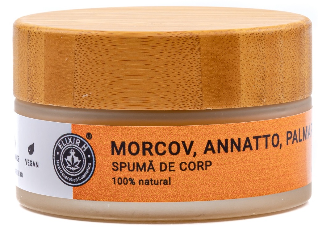 Spuma de corp - Morcov, Annatto si Palmarosa | Elixir H