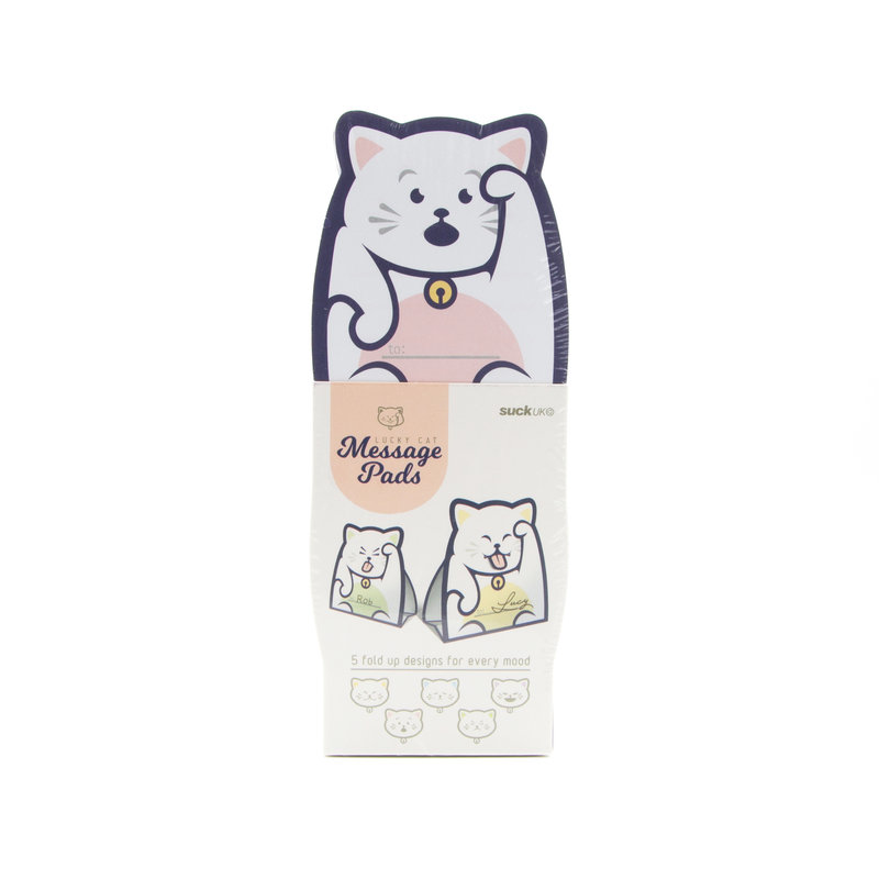 Set notite - Lucky Cat Message Pads | Suck UK - 7 | YEO