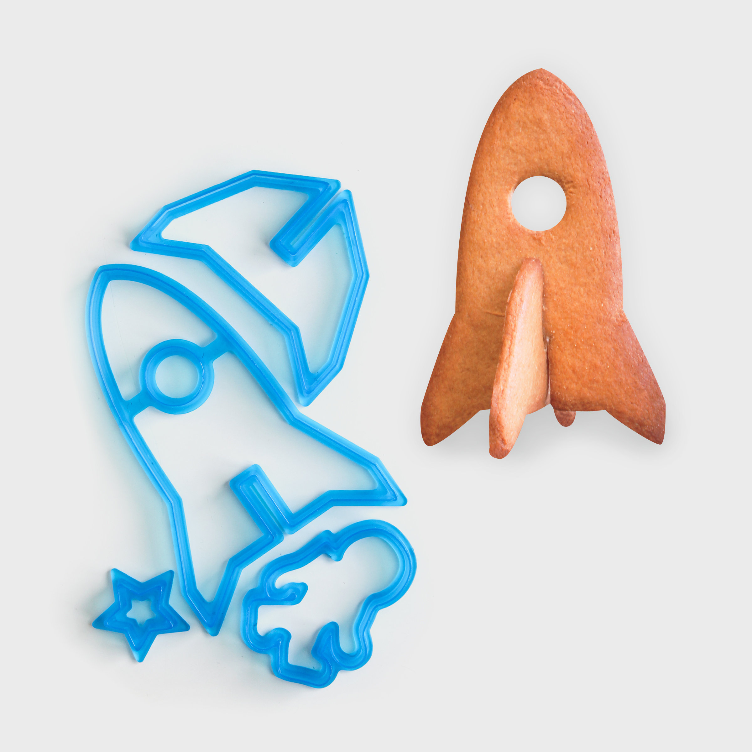 Forme prajituri - 3D Space Cookie Cutters (diverse modele) | Suck Uk - 2 | YEO