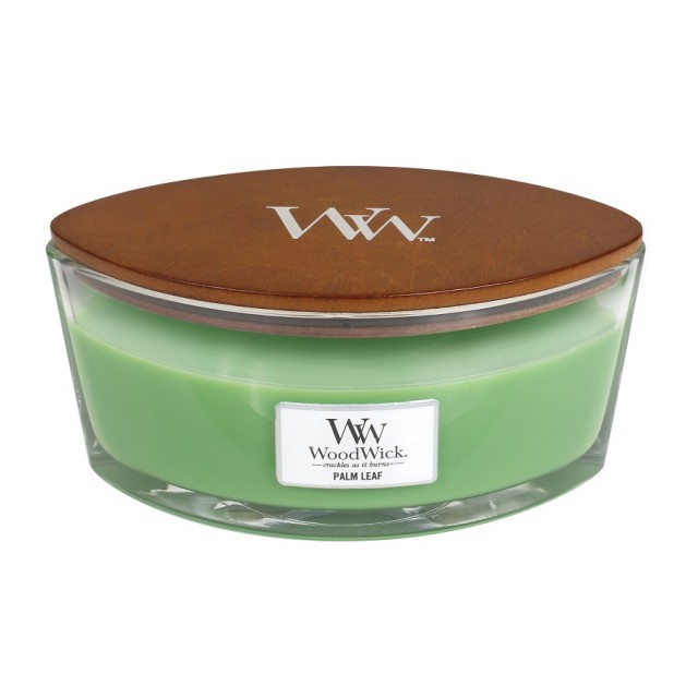 Lumanare parfumata - Ellipse - Palm Leaf | WoodWick - 1 | YEO