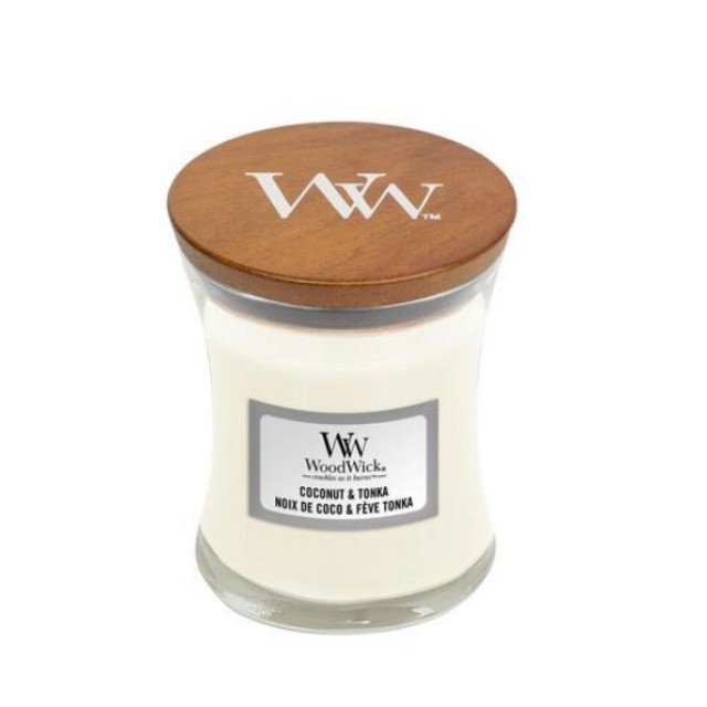 Lumanare parfumata - Mini Jar - Coconut Tonka | WoodWick - 1 | YEO