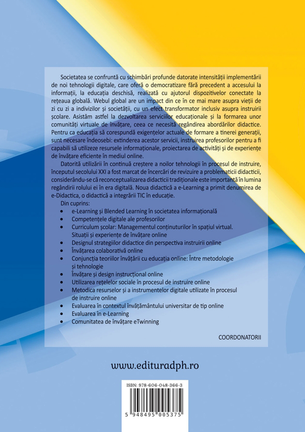 e-Didactica. Procesul de instruire in mediul online | Ion Albulescu, Horatiu Catalano
