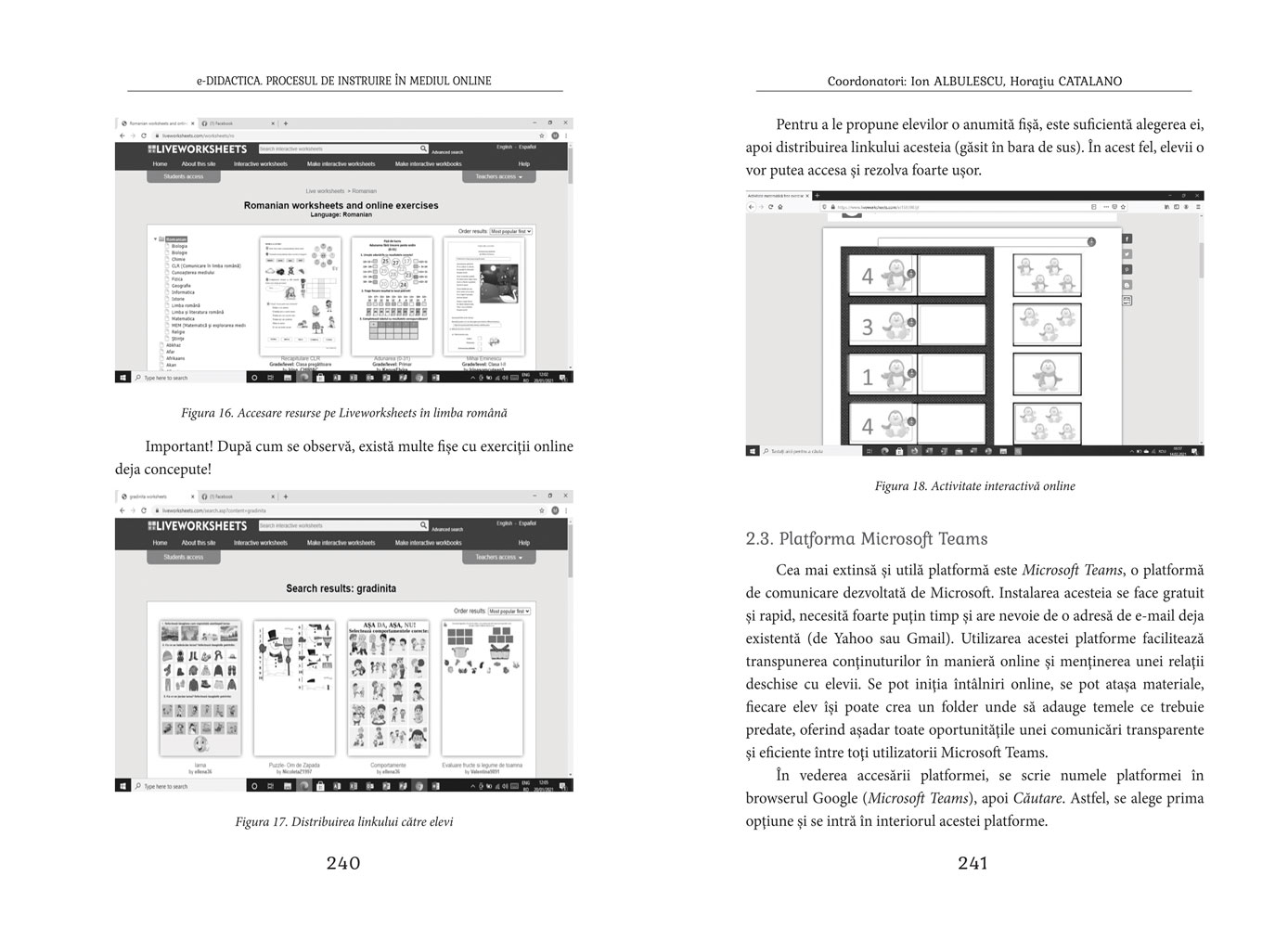 e-Didactica. Procesul de instruire in mediul online | Ion Albulescu, Horatiu Catalano - 2 | YEO