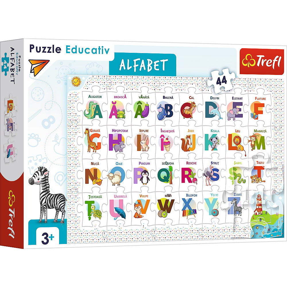 Puzzle Educational - Alfabetul | Trefl