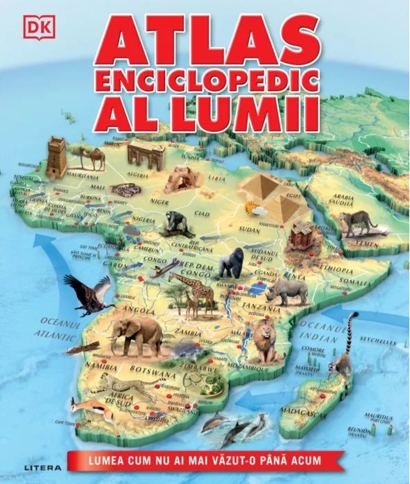 Atlas enciclopedic al lumii | carturesti.ro Carte
