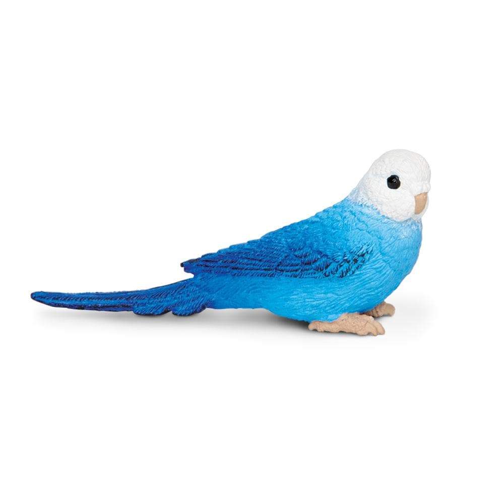 Figurina - Wildlife Animal - Blue Budgie | Safari - 3 | YEO