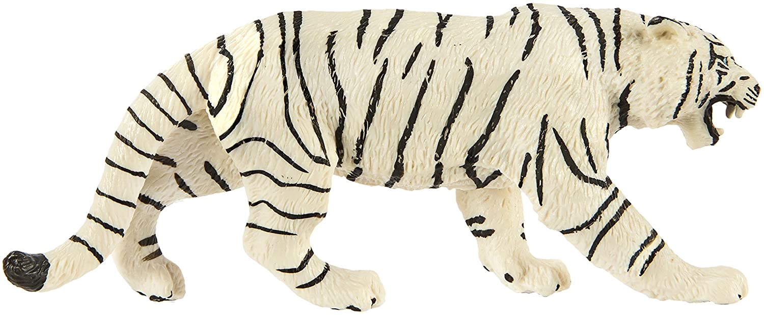 Figurina - Wildlife Animal - White Tiger | Safari - 1 | YEO