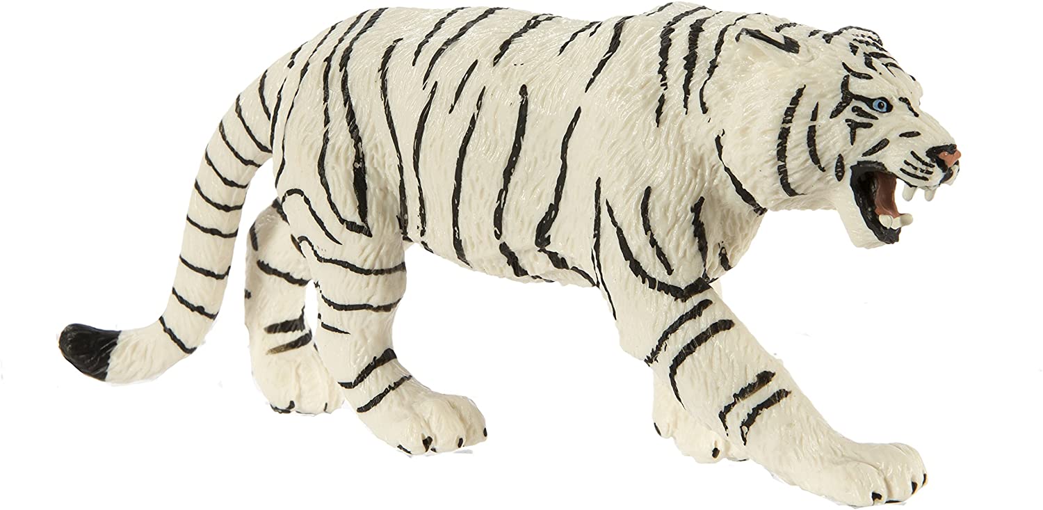 Figurina - Wildlife Animal - White Tiger | Safari - 3 | YEO