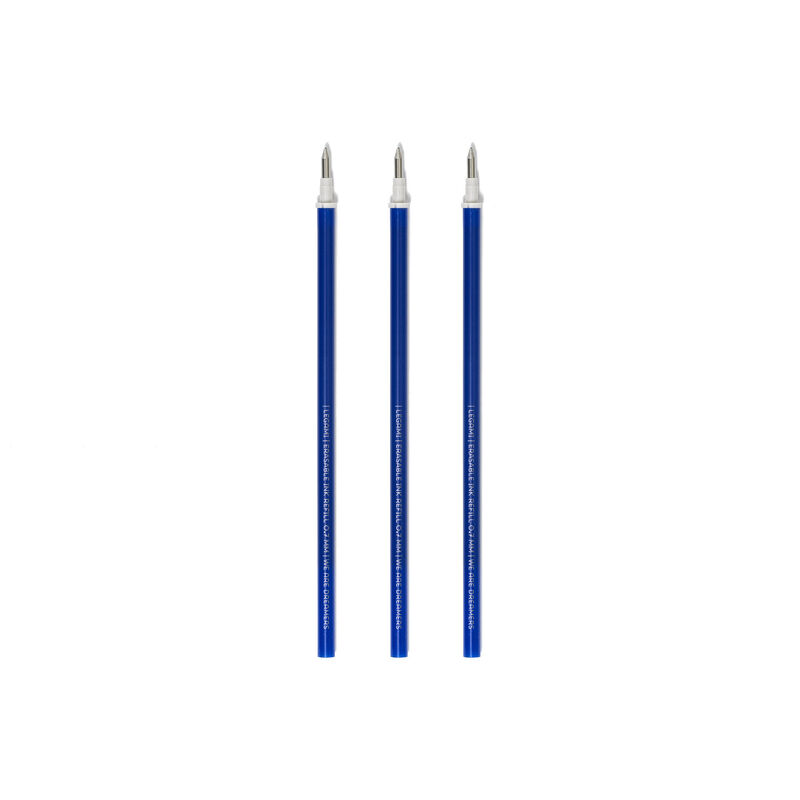 Set 3 rezerve pix - Refill For Erasable Pen - Blue | Legami