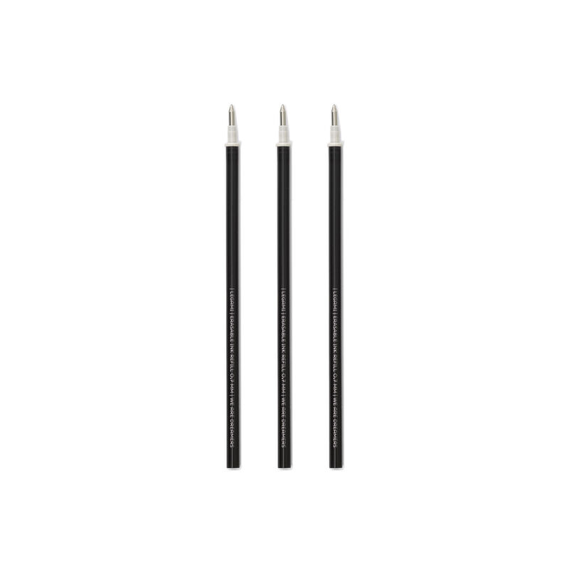 Set 3 rezerve pix - Erasable Pen - Black | Legami