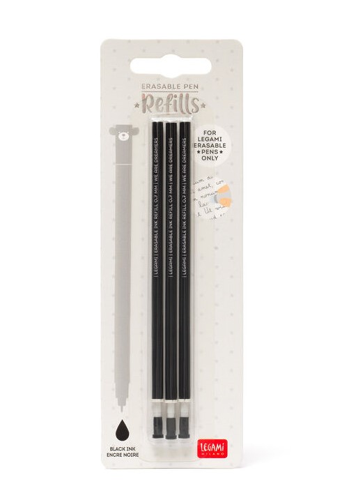 Set 3 rezerve pix - Erasable Pen - Black | Legami - 1 | YEO