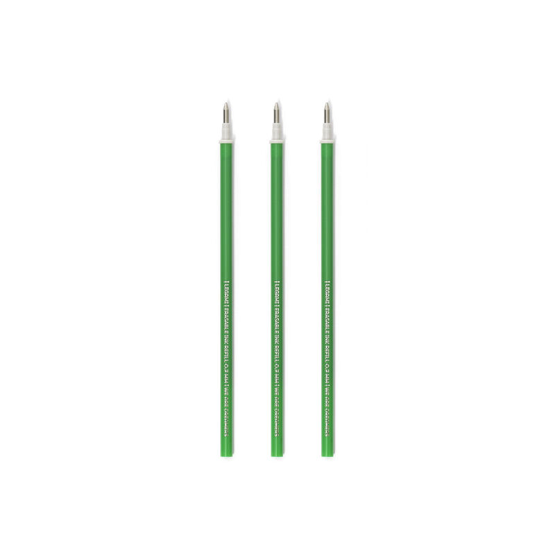 Set 3 rezerve pix - Refill For Erasable Pen - Green | Legami