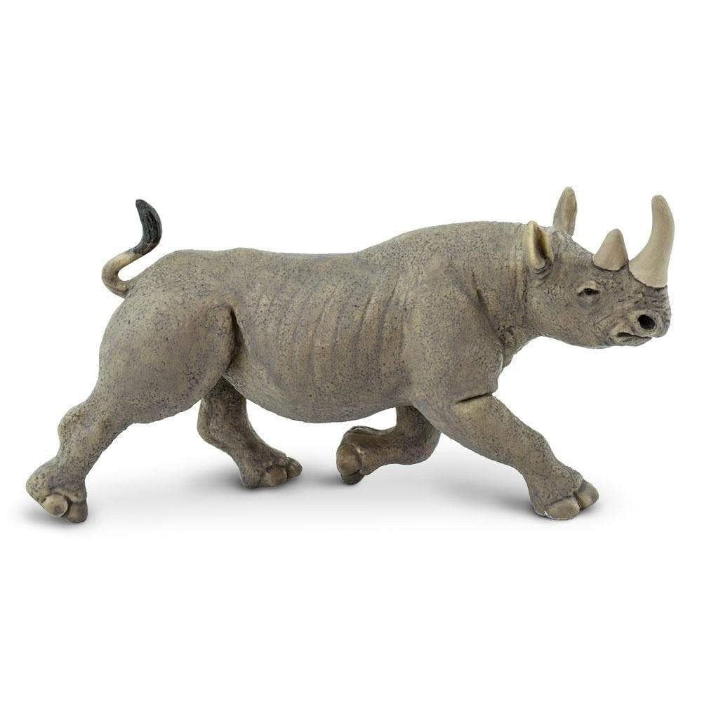 Figurina - Wildlife Animal - Black Rhino | Safari - 4 | YEO