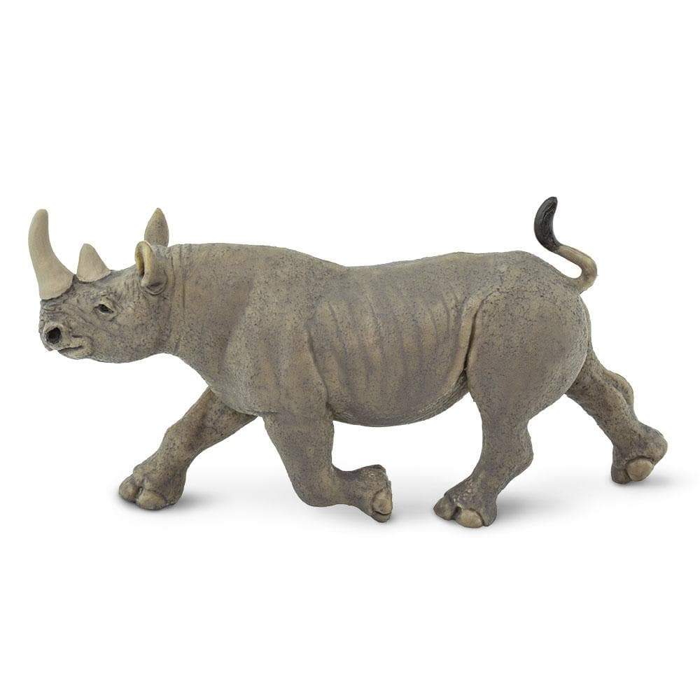 Figurina - Wildlife Animal - Black Rhino | Safari - 2 | YEO