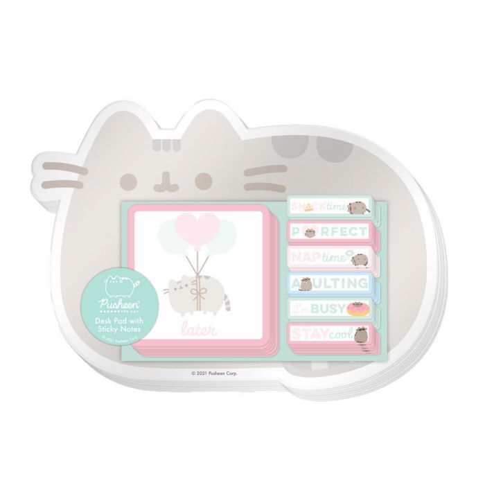 Set protectie birou si sticky notes - Simply Pusheen | Blueprint Collections - 1 | YEO