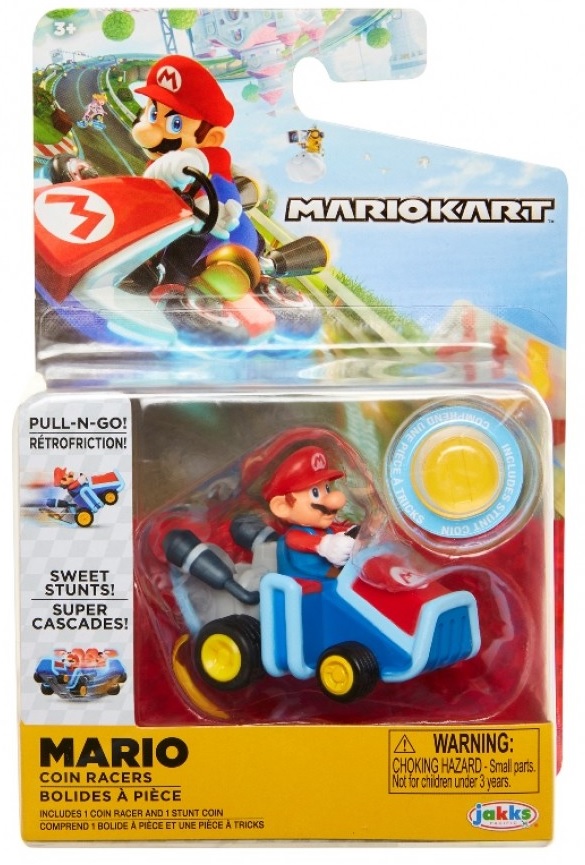 Masinuta Super Mario Pilot - Coin Racers | Jakks Pacific