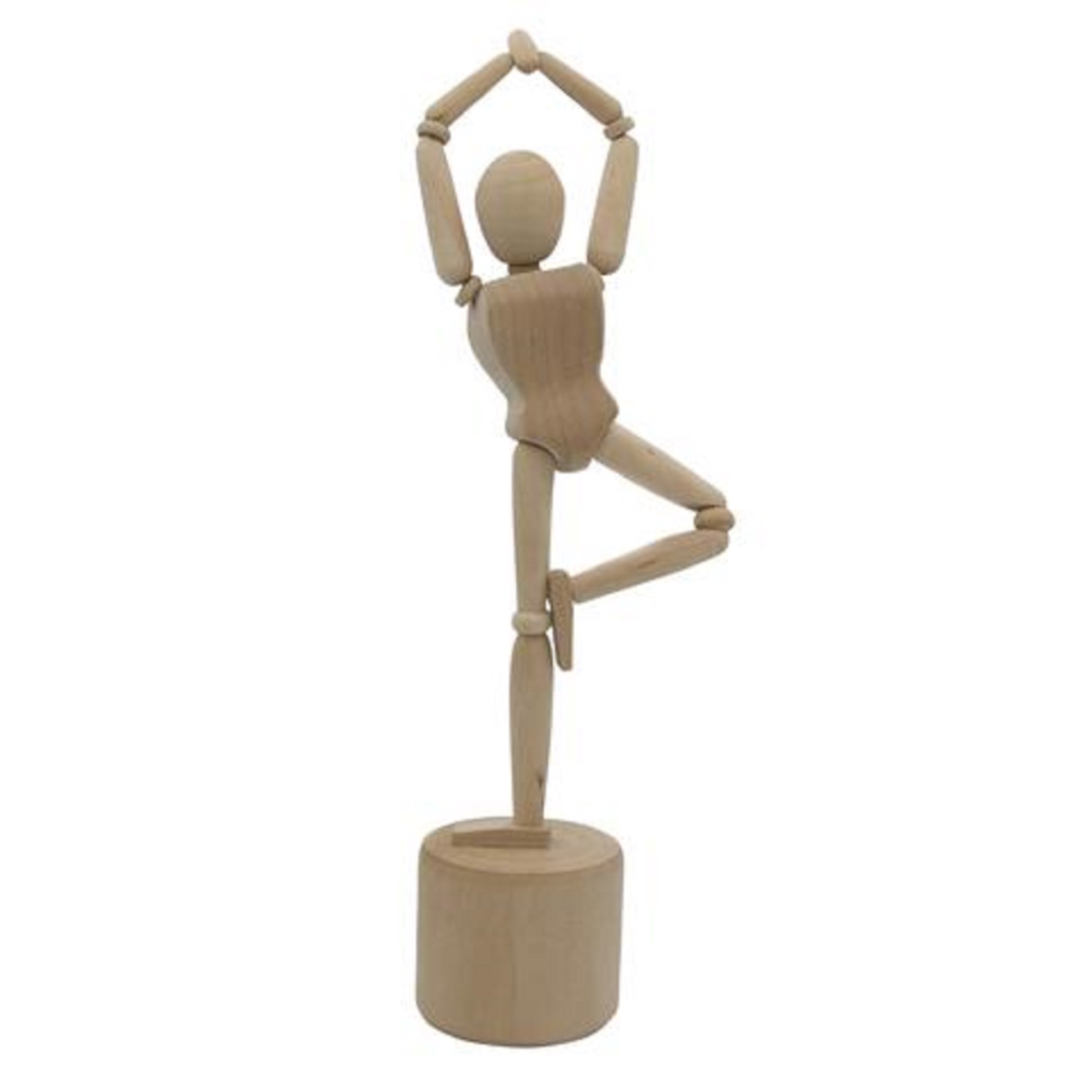 Figurina decorativa din lemn - Yogi | Kikkerland - 1 | YEO