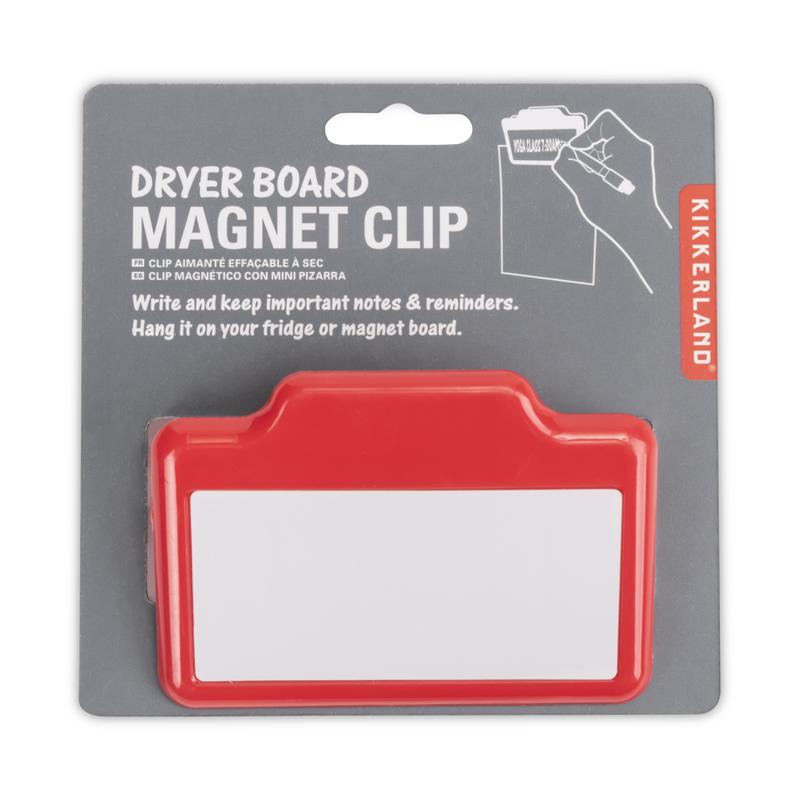  Tabla magnetica - Dryer Board Magnet Clip | Kikkerland 