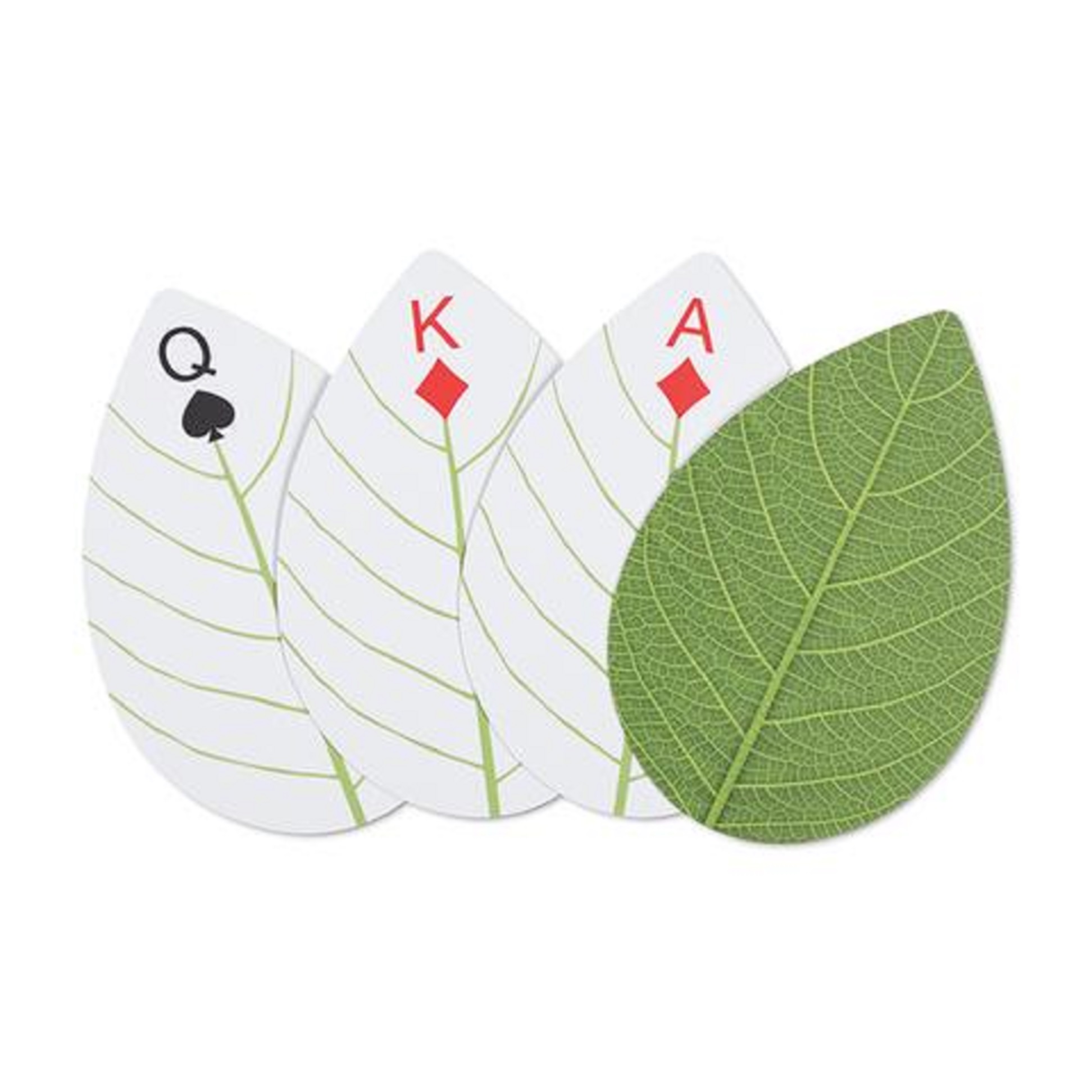 Carti de joc - Huckleberry Leaf Cards | Kikkerland