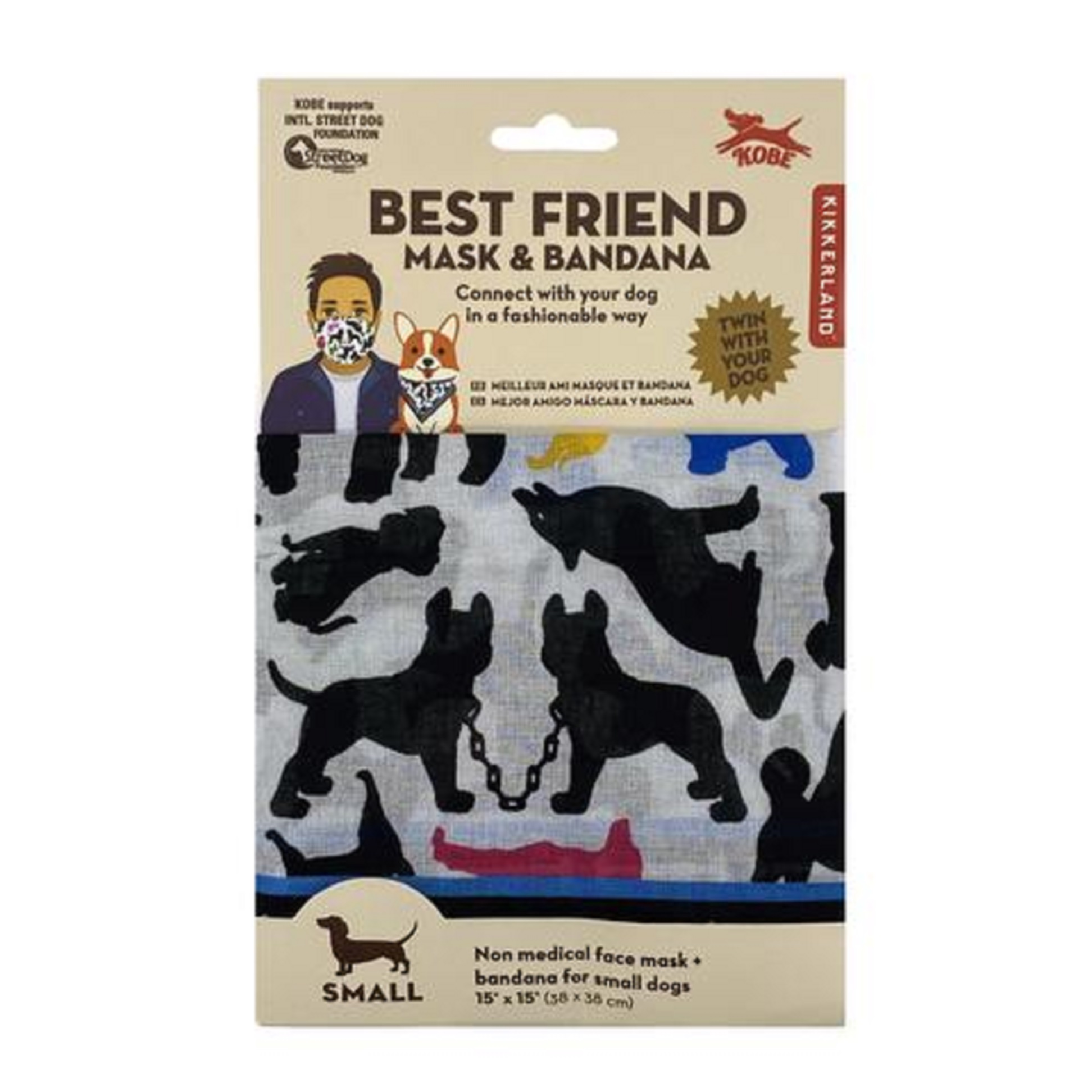 Masca si Bandana - Best Friends - S | Kikkerland - 1 | YEO