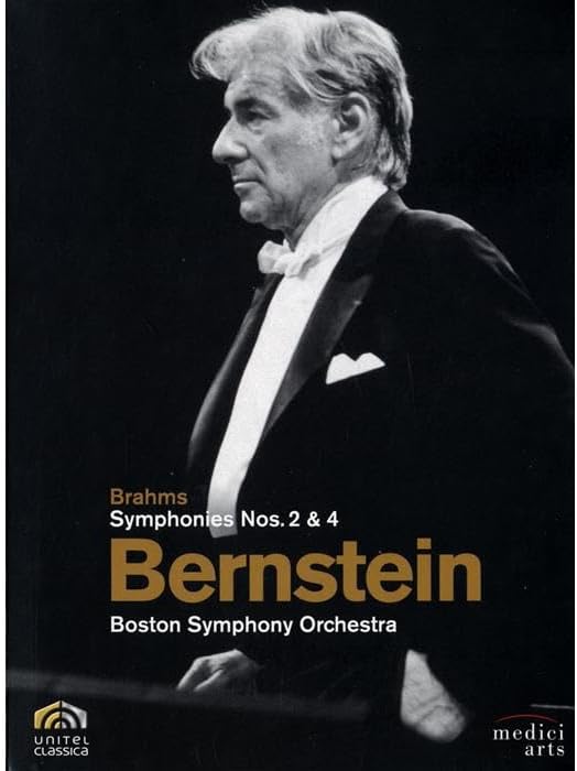 Brahms: Symphonies Nos. 2 & 4 (DVD) | Leonard Bernstein, Boston Symphony Orchestra - 1 | YEO