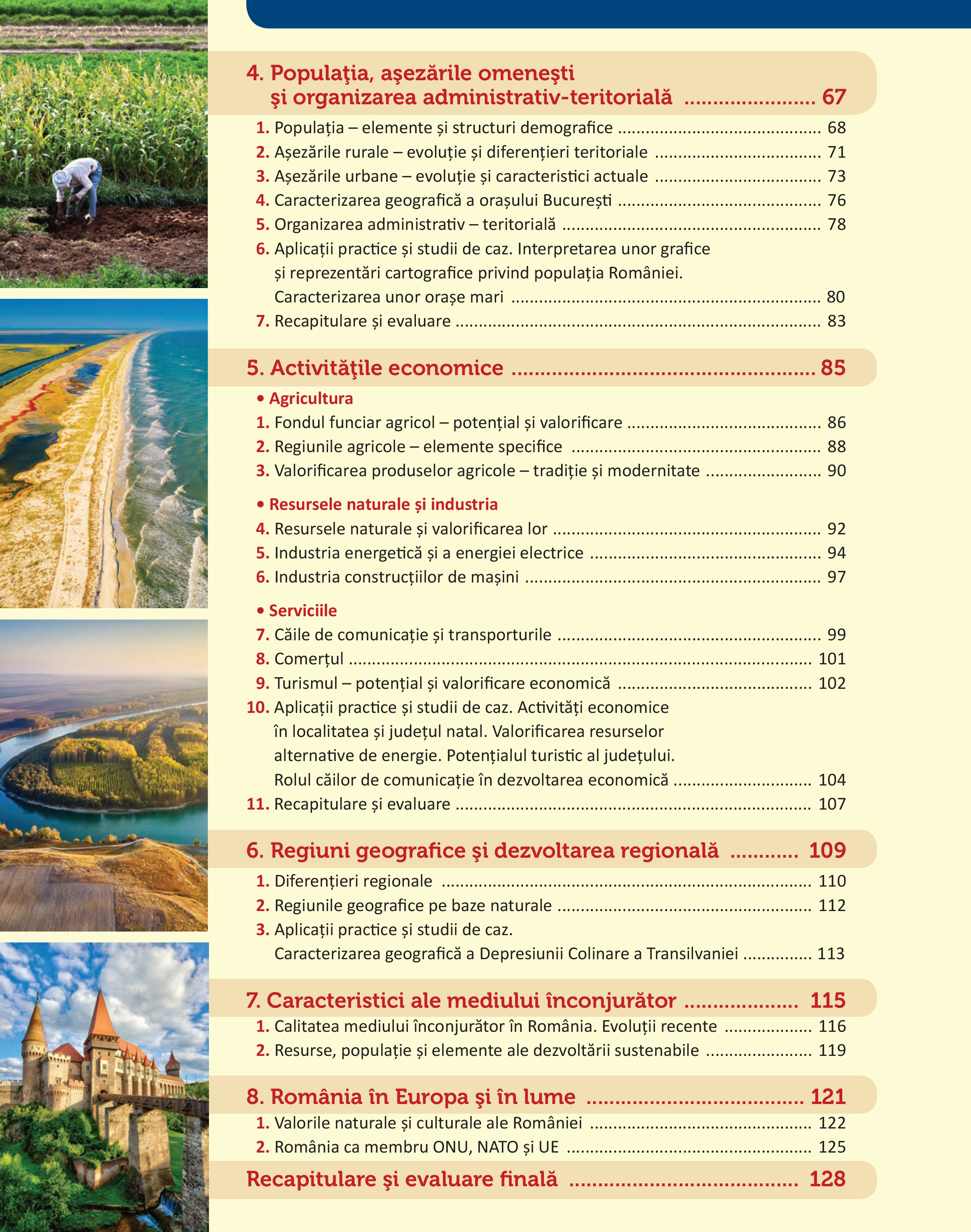 Geografie - Manual pentru clasa a VIII-a | Ioan Marculet, Marius Lungu, Manuela Popescu, Catalina Marculet - 1 | YEO