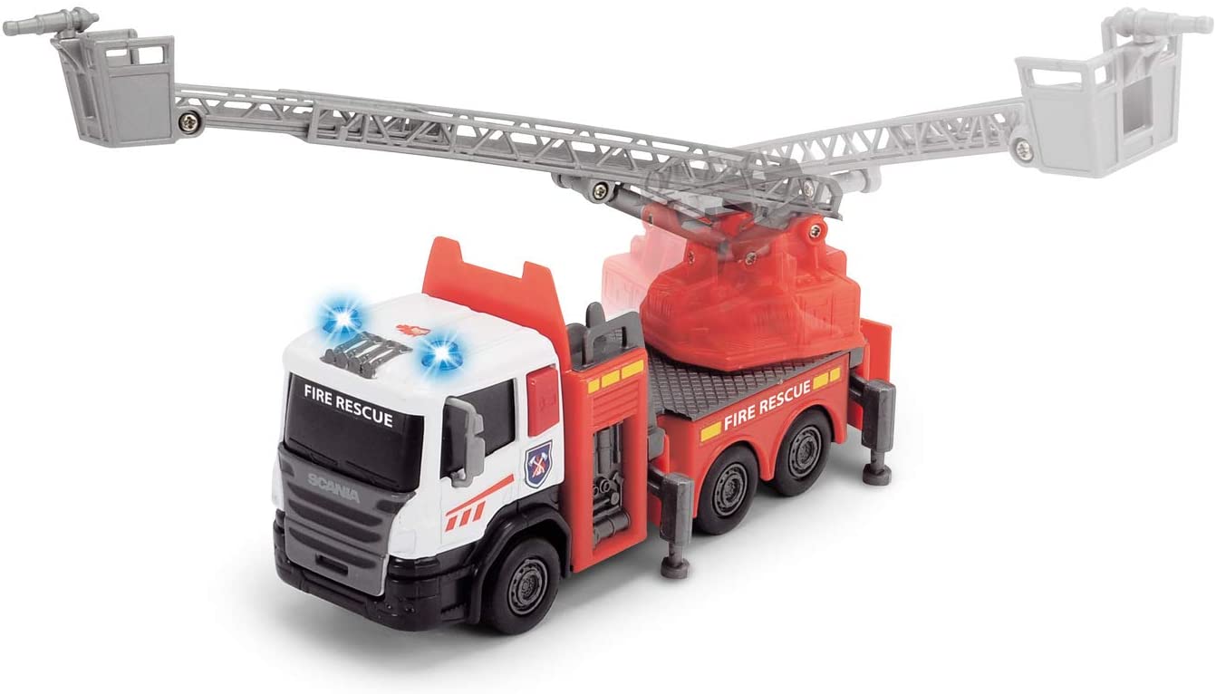 Masinuta - Scania Fire Rescue, cu tun cu apa | Dickie Toys - 1