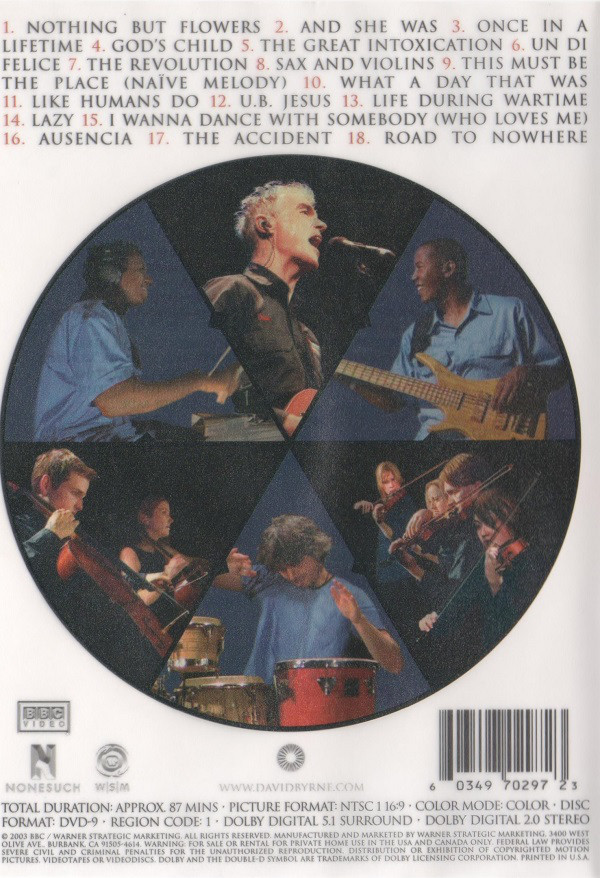 David Byrne - Live at The Union Chapel (DVD) | David Byrne