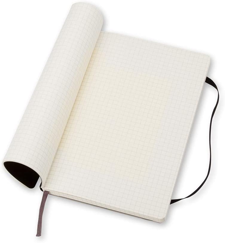 Carnet - Moleskine Classic - Large, Soft Cover, Squared - Black | Moleskine - 2 | YEO