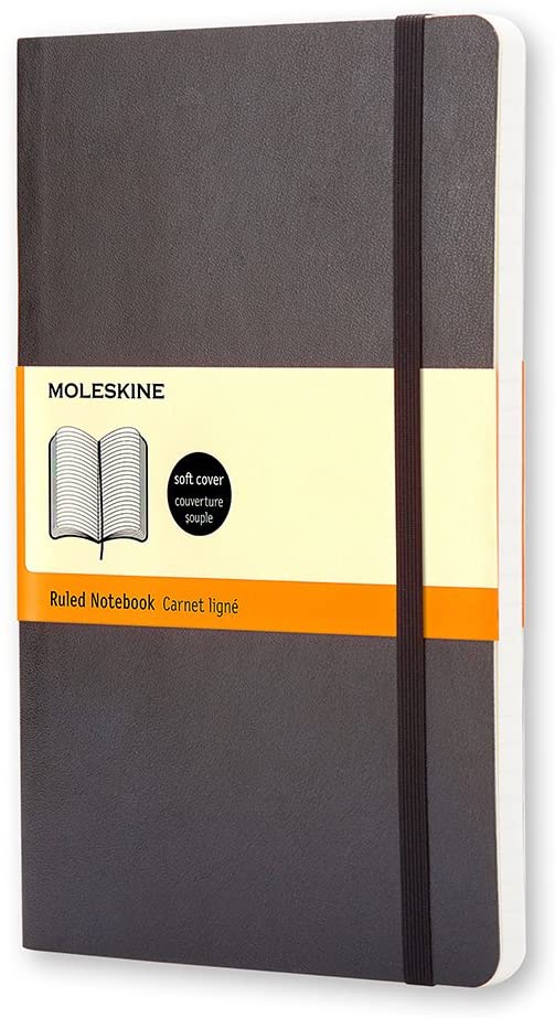 Carnet - Moleskine Classic - Large, Soft Cover, Ruled - Black | Moleskine - 5 | YEO