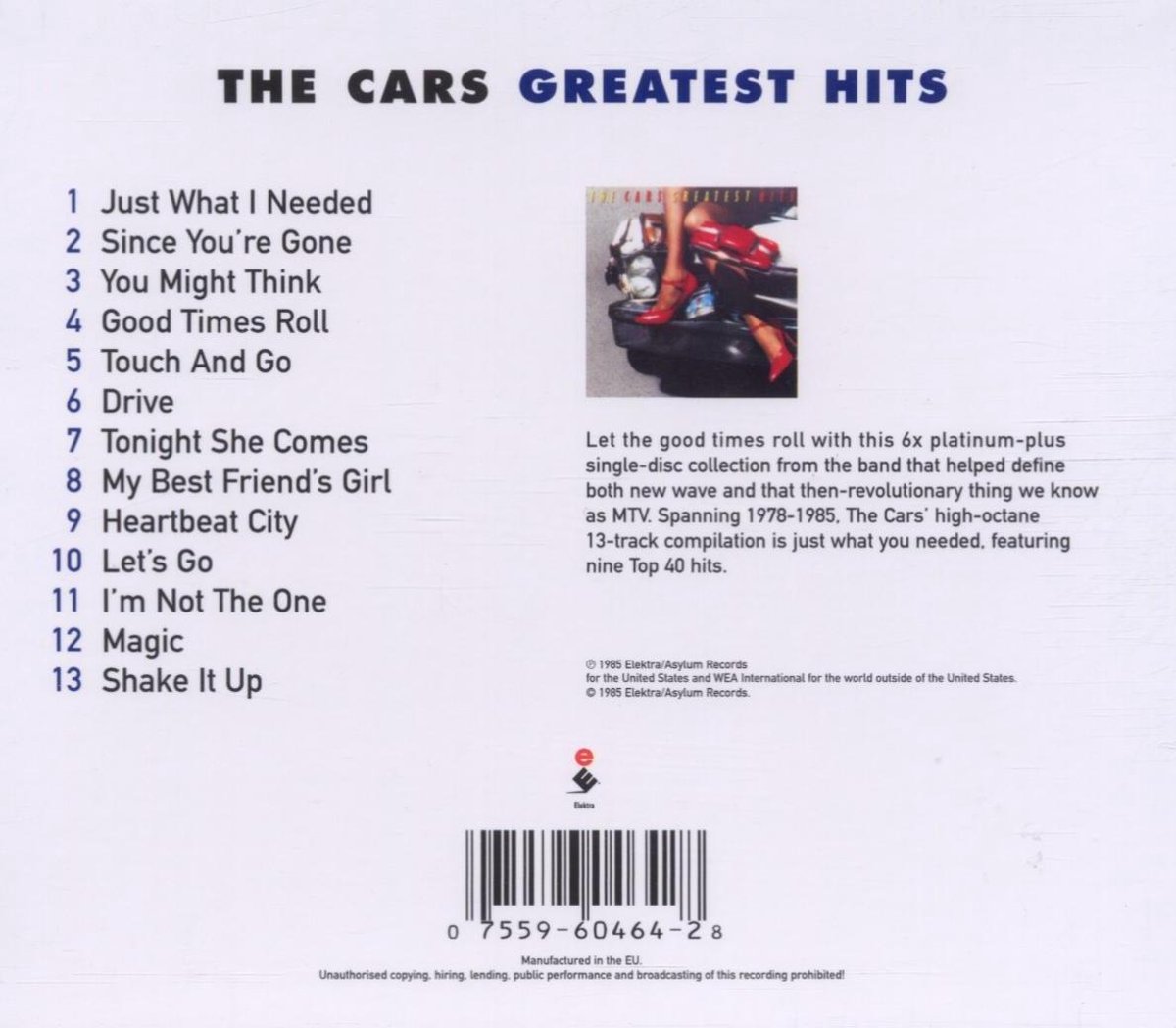 Greatest Hits | The Cars