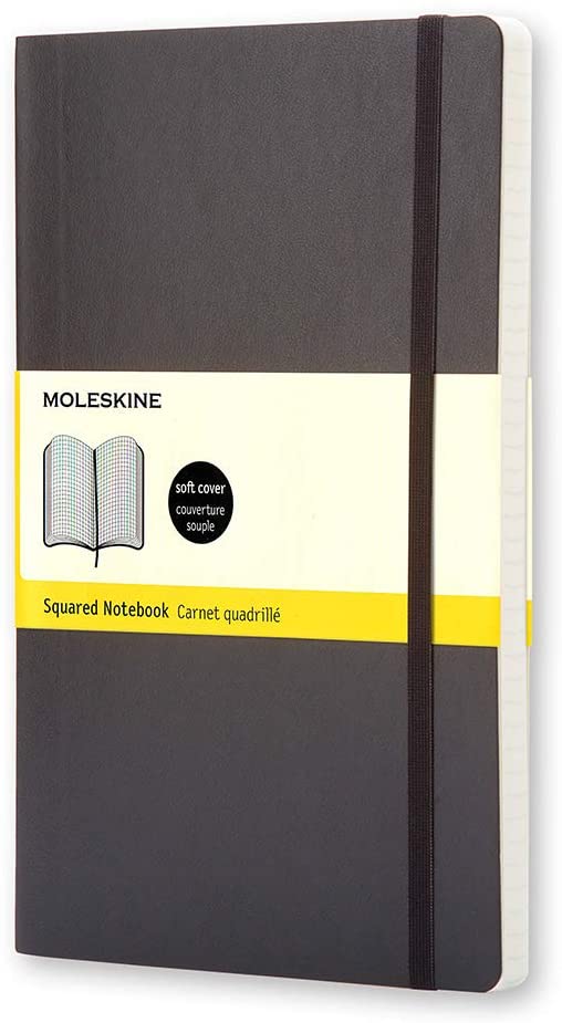 Carnet - Moleskine Classic - Pocket, Soft Cover, Squared - Black | Moleskine - 4 | YEO