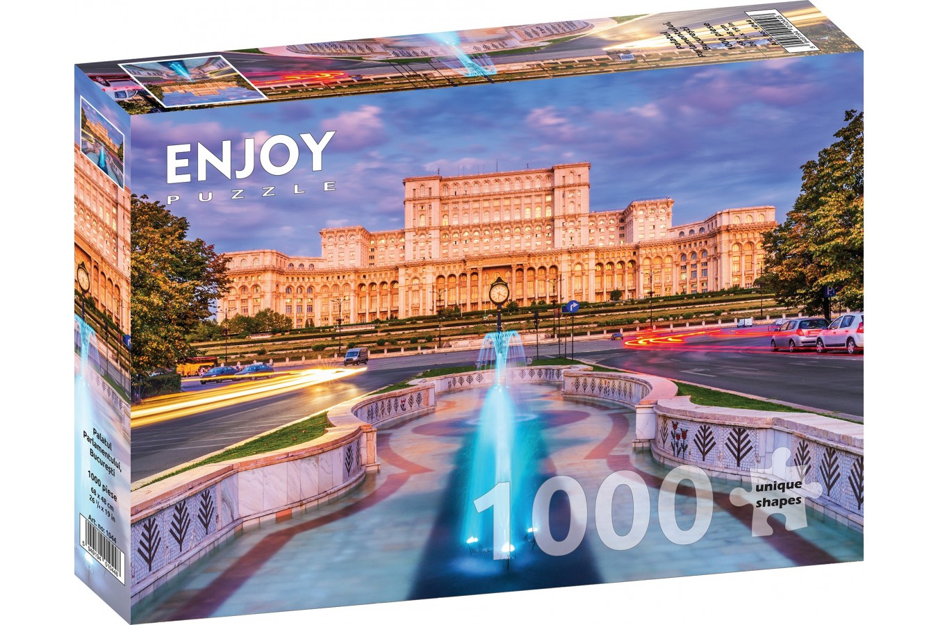 Puzzle 1000 piese - Palace of the Parliament - Bucharest | Enjoy