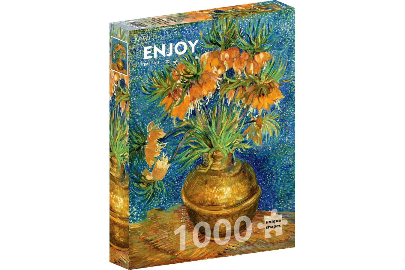 Puzzle 1000 piese - Vincent Van Gogh - Fritillaries in a Copper Vase | Enjoy