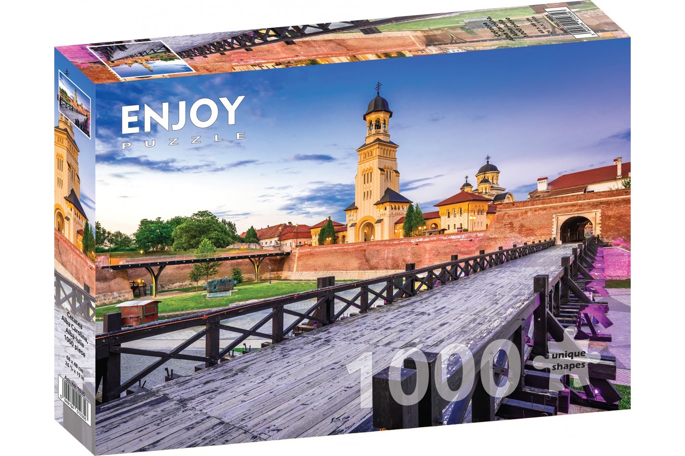 Puzzle 1000 piese - Cetatea Alba Carolina - Alba-Iulia | Enjoy